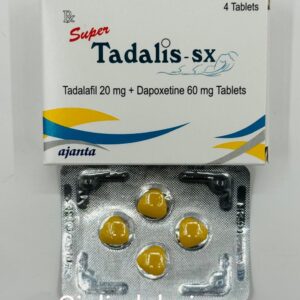 Tadalis sx 80mg 4 Tablets